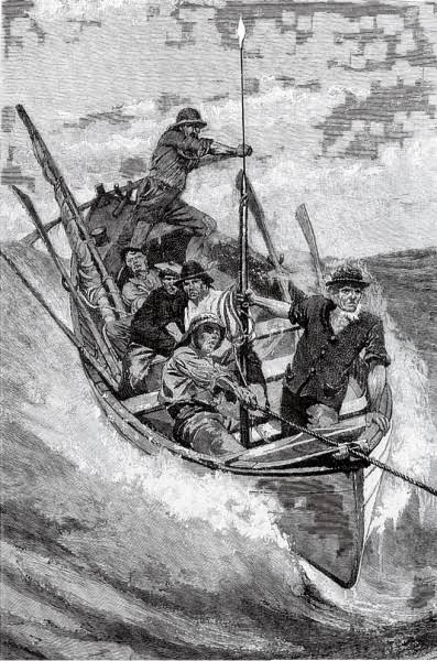 Archive illustration relating to Whaleboats, Crews and Station Life